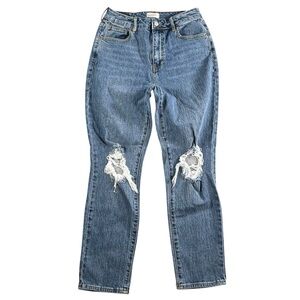 Pacsun Women's Distressed‎ Stretch Mom Jeans Size 28